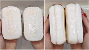 SOAKED SOAP/РАЗМОКШЕЕ МЫЛО В НОЛЬ! ЖМЯК ЖЁСТКОЙ ГУБКОЙ!