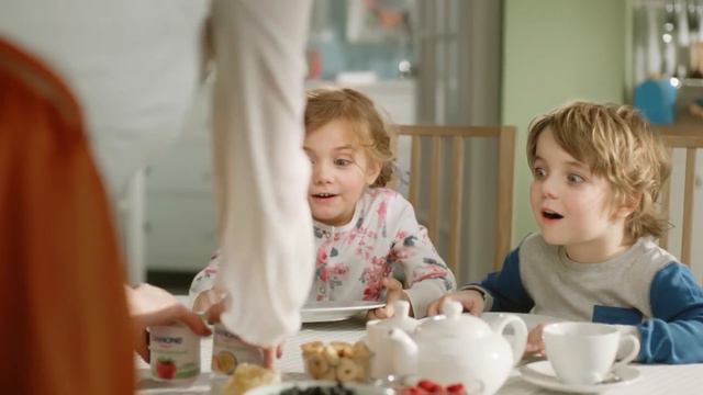Danone Живой йогурт - здоровый завтрак 20sec смотреть онлайн