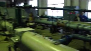 Насос с приводом от дизельного двигателя на испытательном стенде