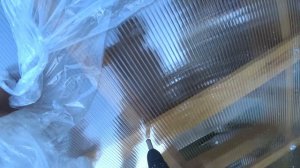 ЛЕТНЯЯ БЕСЕДКА С КАРБОНАТНОЙ КРЫШЕЙ (часть11)