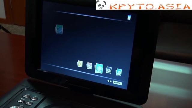 Портативный DVD с экраном 13.3' 1200x800, ТВ тюнером, USB, SD, игры смотреть онлайн