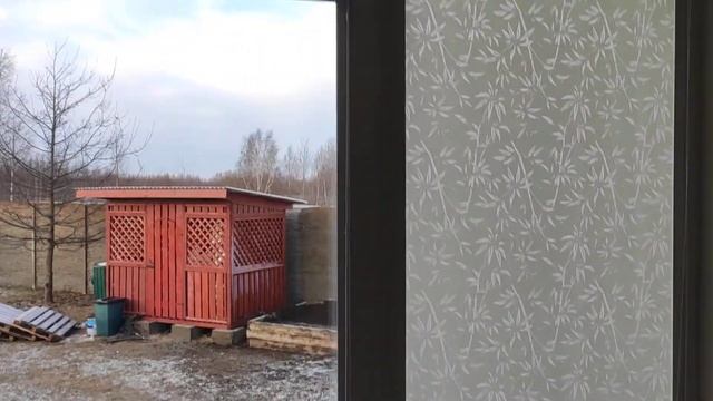 Рулонные шторы на кухню, система Уни 1 монтаж на окна пвх, без сверления рамы Ткань Бамбук магнол смотреть онлайн