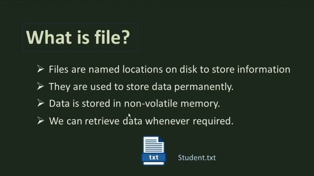 File Handling in Python| What is File | Python File Handling| Types of files in File Handling#pytho