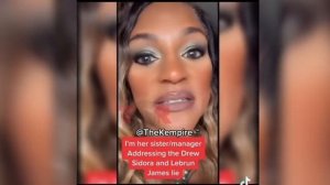 Drew Sidora's Sister Inadvertently EXPOSES Overlap in Relationship with LeBron & Savannah James???