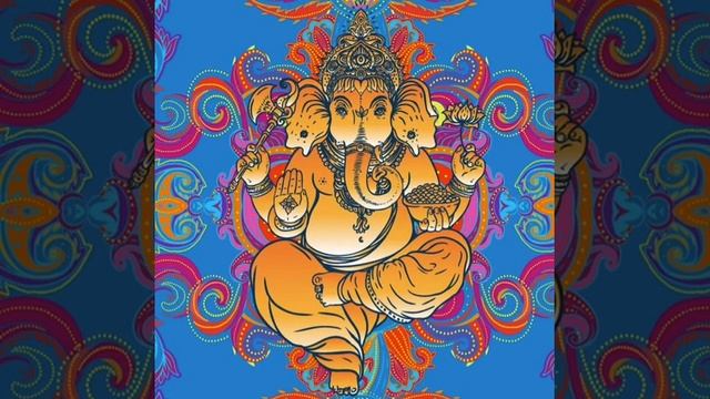 Mantra Ganesha India Мантра Ганеши медитация , успокоение , хороший сон # Медитация #Релакс# Кришна