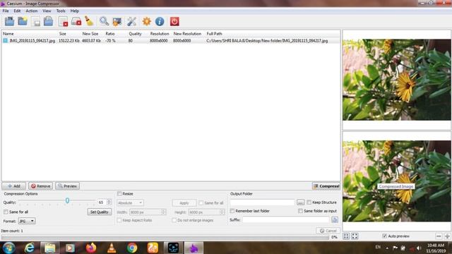Compress Image size without loss Qulity; Photo Compress without loss quality