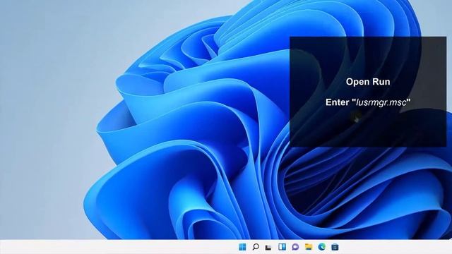 ?✔️ Open Local Users and Groups in Windows 11 CMD Command Line or Menu