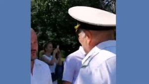 Встреча экипажа БПК "Адмирал Нахимов". Часть 1.