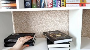 КНИЖНЫЕ ПОЛКИ | Новое место для книжного стеллажа и перестановка книг на полках