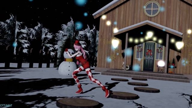 Ievan Polkka Instrumental [MMD] (maybe christmas version) смотреть онлайн