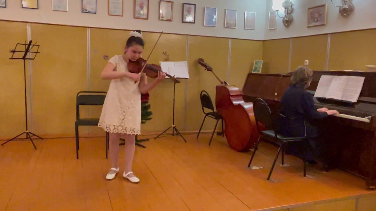 А. Литвинов "Вечное движение". Исп. Вероника Мин, 6 класс. Климовская ДМШ. смотреть онлайн