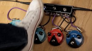 Dunlop Fuzz Face Mini FFM1 Silicon, FFM2 Germanium & FFM3 Jimi Hendrix pedal demo