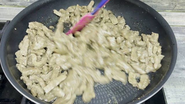 Говядина в сметанном соусе. Очень вкусная и нежная!!! смотреть онлайн