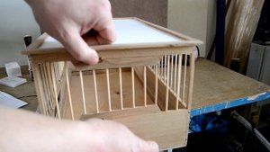 Клетка для лесного жаворонка.