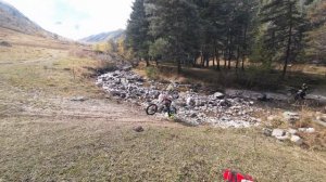 Утро в горах. Азгекское ущелье. Карачаево-Черкесия.