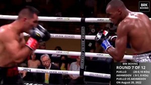 Alberto Puello (Dominican) vs Batyr Akhmedov (Ukraine) | BOXING fight, HD, 60 fps