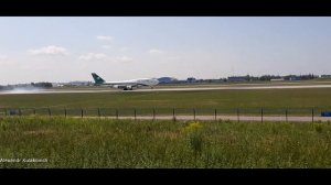 Boeing-747 YI-AQQ Iraqi Airways  Landing at the Minsk MSQ/UMMS