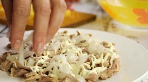 САЛАТ на Новый год МАРАФОН! 100 НОВЫХ САЛАТОВ. Салат ФРАНЦУЗСКАЯ ЛЮБОВНИЦА Новогодние меню