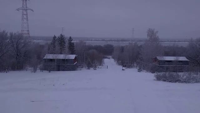 Катаемся с горки на базе Дубрава | Наталья Бубнова смотреть онлайн