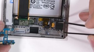 Samsung Note 10 ремонт полный разбор, снять дисплей, аккумулятор.