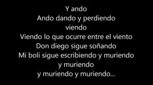 Rapsusklei & Canserbero- Dando Y Perdiendo (letra)