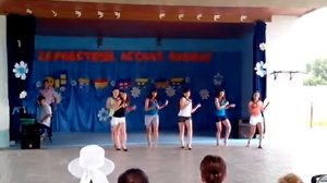 Лесная поляна 2014. Выступление вожатых.