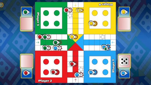 Ludo game in 4 players || Ludo games || Ludo King Game || Ludo gameplay || Ludo Game On || #Ep.444