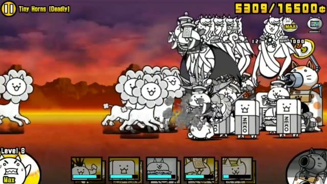 Battle Cats | Tiny Horns (Deadly) Li'l Cow Cat Awakens! смотреть онлайн