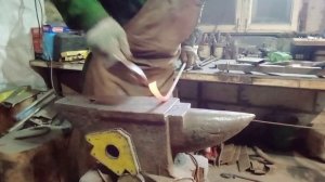 штамп двухсторонний с рессоры,гусиная лапка,художественная ковка, кованые изделия,кондуктор,кузня.