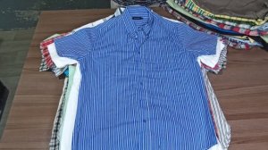 Лот 179 Рубашки короткий рукав мужские Германия Премиум 1420₽/кг