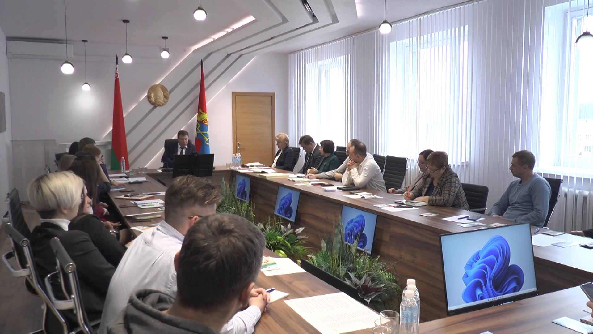 В Лиде прошла пресс-конференция председателя райисполкома для районных СМИ