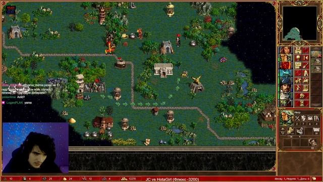 КОПАЕМ ГРААЛЬ И СТРОИМ ГИДР [Heroes 3 Jebus Cross] Yama_Darma vs HotaGirl смотреть онлайн