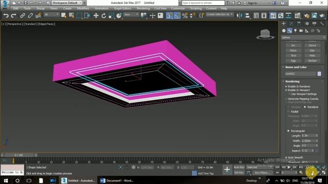 How to make ceiling light in 3ds max смотреть онлайн