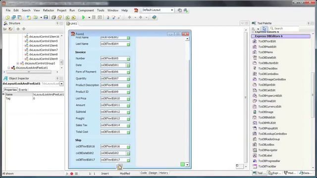 VCL Layout Control - How to Create and Customize a Simple Layout