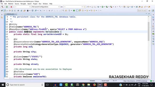 OneToOne relationship in jpa | Relationships in Jpa | JPQL | JPA tutorials | jpa relationships смотреть онлайн