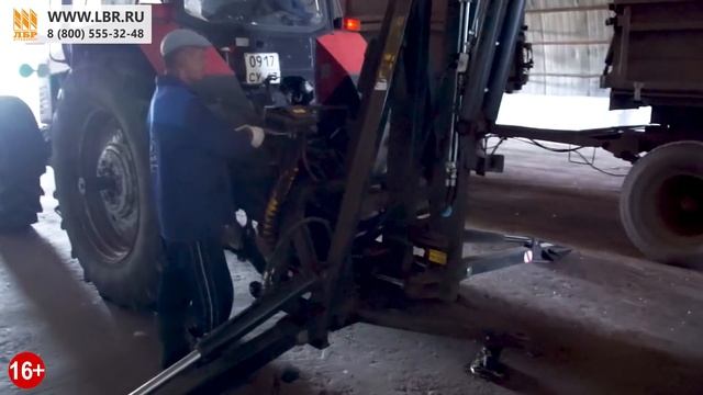 Кран-манипулятор DLAgro для погрузки биг-бегов. Обзор в реальных условиях. смотреть онлайн