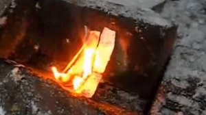 Самодельный и простой кузнечный горн