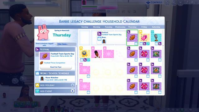 NEW LPBARBIE LEGACY CHALLENGE HOUSEWIFE GEN EP.14 THE BEST DAD EVER 