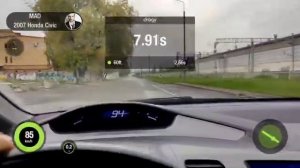 Разгон 0-100 Honda Civic 4D 1.8 i-vtec