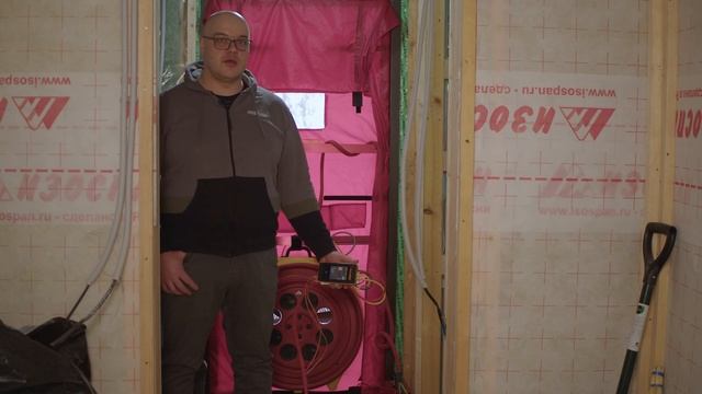Как сделать теплый и надёжный дом? Приёмка дома аэродверью.