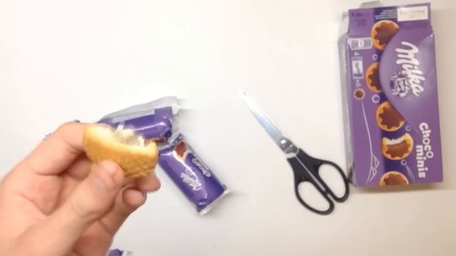 Milka choco minis [Обзор еды #17] смотреть онлайн