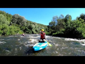 Новичок на SUP на перекате (Часть 2)