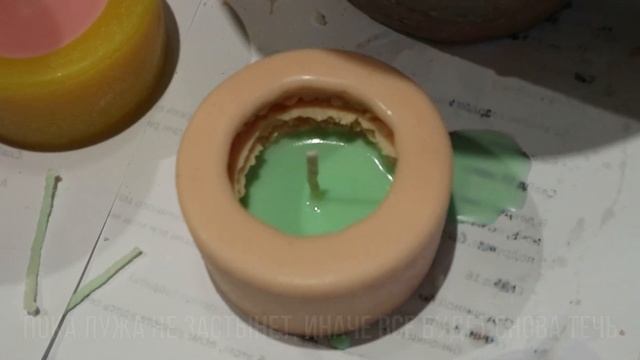 Как делать свечи macarons? | Свечеварение от А до Я