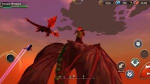 Игра Wolf Tales,просто играю в дракона