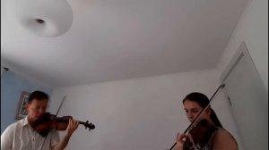 J.M. Leclair Sonata for 2 violins op.12 no.1/ 3. Allegro assai