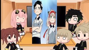 EDEN ACADEMY REACTS TO ANYA'S FAMILY (SPY X FAMILY) ANYA X DAMIAN.?❤️?