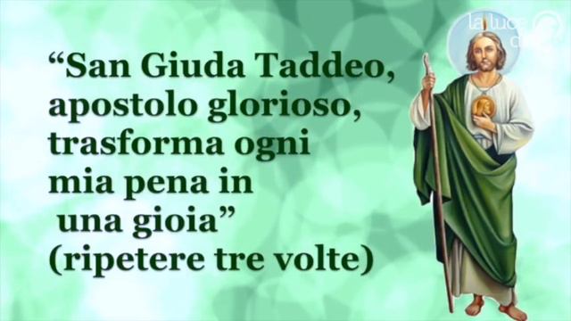 POTENTE PREGHIERA A SAN GIUDA TADDEO, per i casi impossibili e disperati