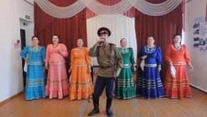 ансамбль "Казачья воля" , песня Как у нашей сотни