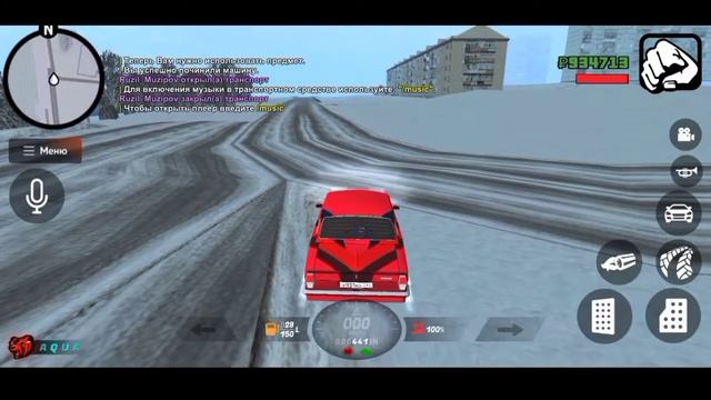 КУПИЛ ВОЛГУ И ПОСТАВИЛ СПОРТ С НИТРОЙ | Black Russia смотреть онлайн