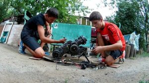 Реставрация 2 Тактного 80 кубового мотора скутера Viper